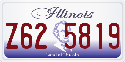 IL license plate Z625819