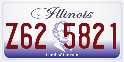 IL license plate Z625821