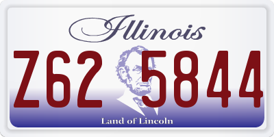 IL license plate Z625844