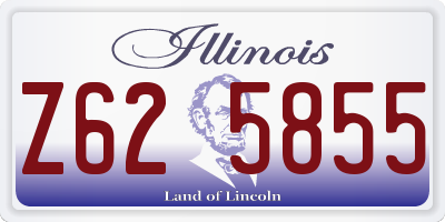 IL license plate Z625855