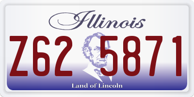 IL license plate Z625871