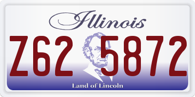 IL license plate Z625872