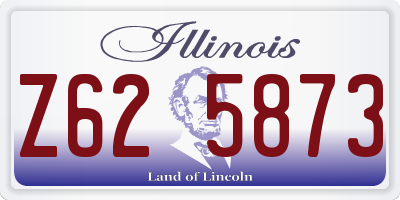 IL license plate Z625873