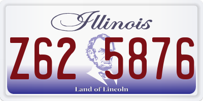 IL license plate Z625876