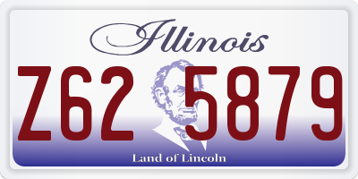 IL license plate Z625879