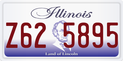 IL license plate Z625895