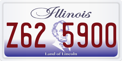 IL license plate Z625900