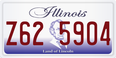 IL license plate Z625904