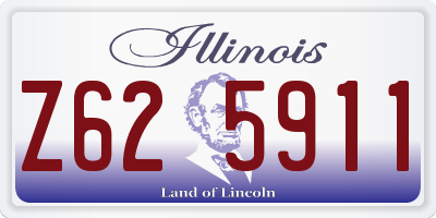 IL license plate Z625911