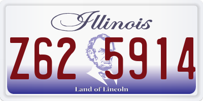 IL license plate Z625914