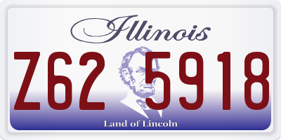 IL license plate Z625918