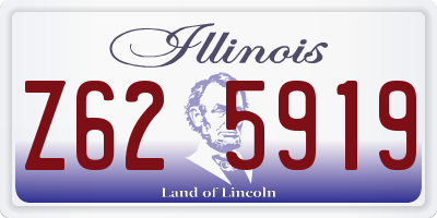 IL license plate Z625919
