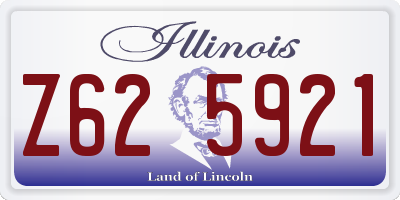IL license plate Z625921