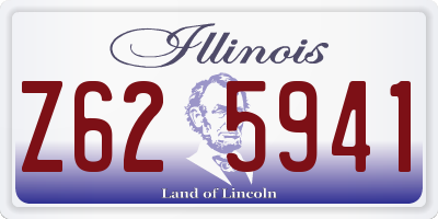 IL license plate Z625941