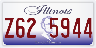 IL license plate Z625944