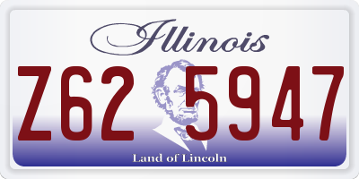 IL license plate Z625947