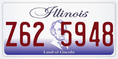 IL license plate Z625948
