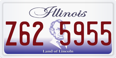 IL license plate Z625955