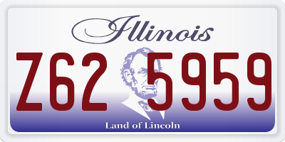 IL license plate Z625959