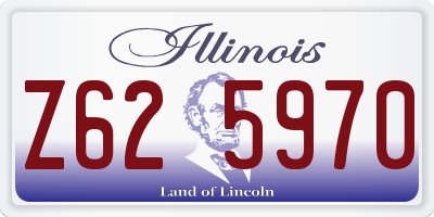 IL license plate Z625970