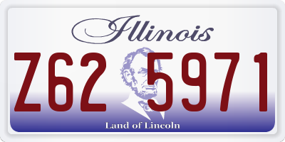 IL license plate Z625971