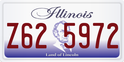 IL license plate Z625972