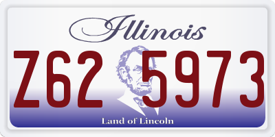 IL license plate Z625973