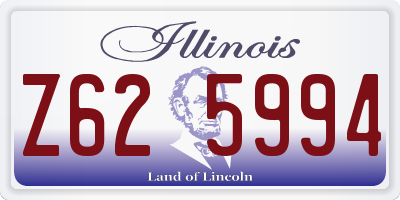 IL license plate Z625994