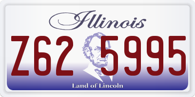 IL license plate Z625995