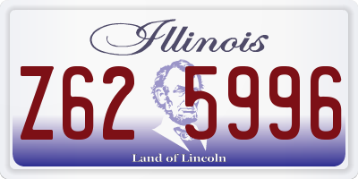 IL license plate Z625996