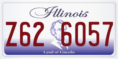 IL license plate Z626057