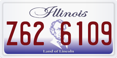 IL license plate Z626109