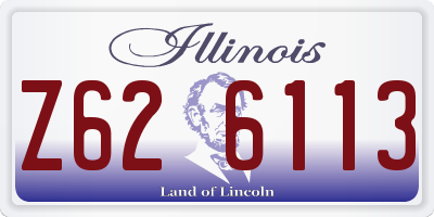 IL license plate Z626113