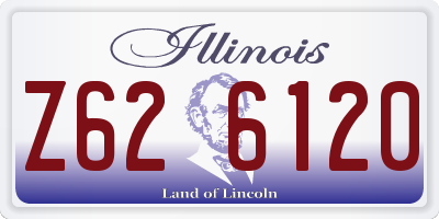 IL license plate Z626120
