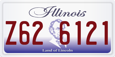IL license plate Z626121