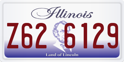 IL license plate Z626129