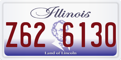 IL license plate Z626130