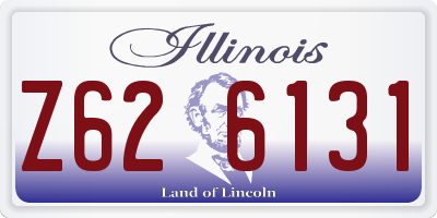 IL license plate Z626131
