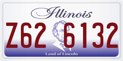 IL license plate Z626132