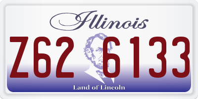 IL license plate Z626133