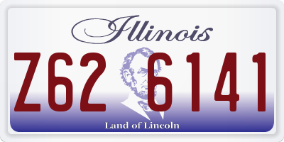 IL license plate Z626141