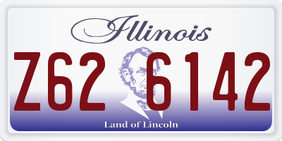 IL license plate Z626142