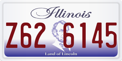 IL license plate Z626145