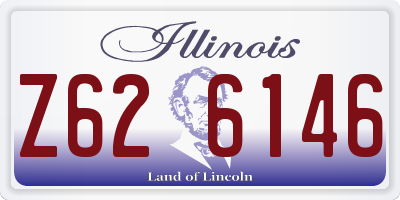 IL license plate Z626146