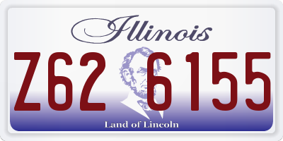 IL license plate Z626155