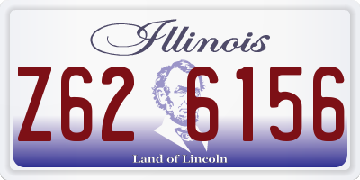 IL license plate Z626156