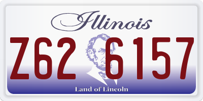 IL license plate Z626157