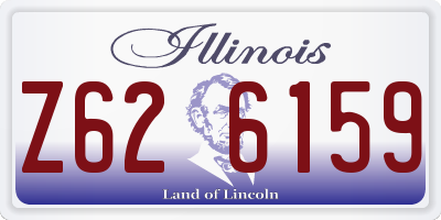 IL license plate Z626159