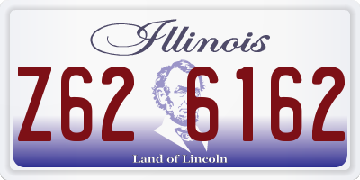 IL license plate Z626162