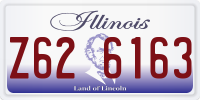 IL license plate Z626163